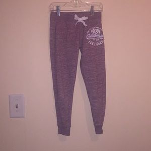 California pink sweatpants